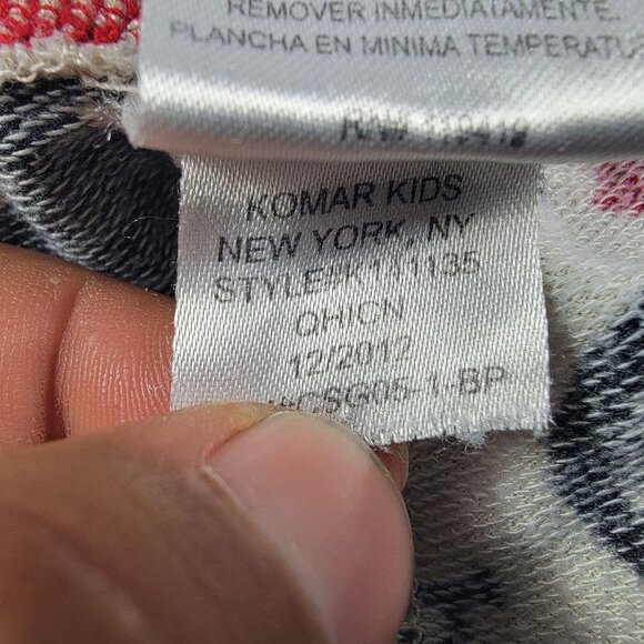 Komar Kids Size 7/8 Moto X Motocross Shorts Flame Resistant Pajamas Sleep Wear - Picture 4 of 8